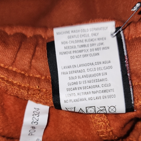 Genuine Stuff Boys M Burnt Orange Texas Longhorns Joggers - Picture 10 of 10